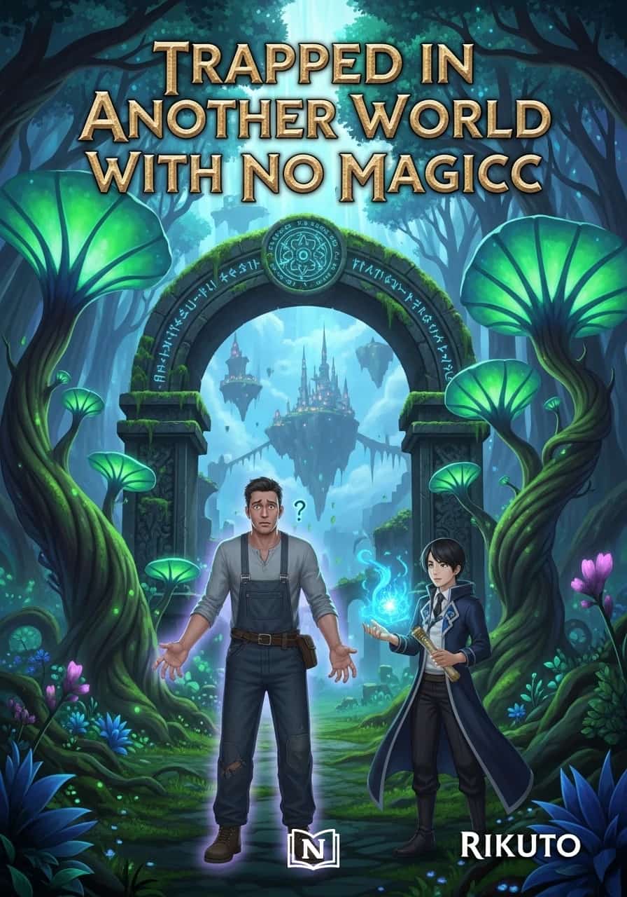 Trapped in Another World With No Magicc cover