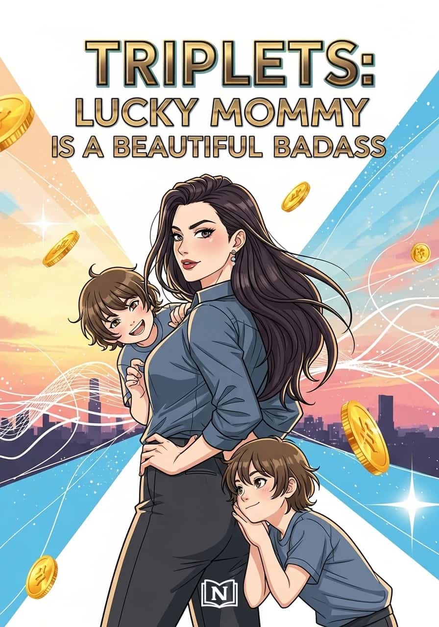 Triplets: Lucky Mommy is a Beautiful Badass cover