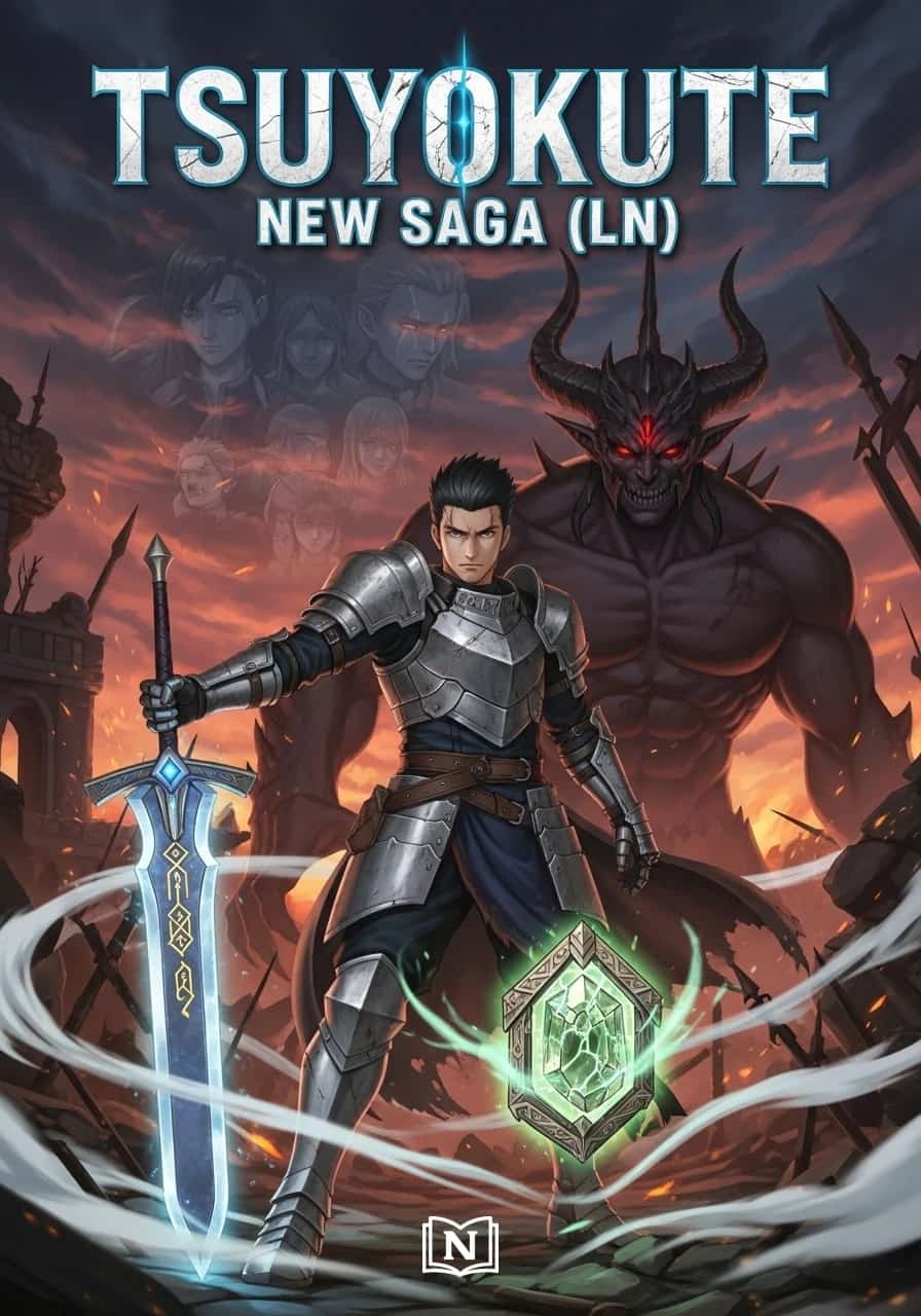 Tsuyokute New Saga (LN) cover