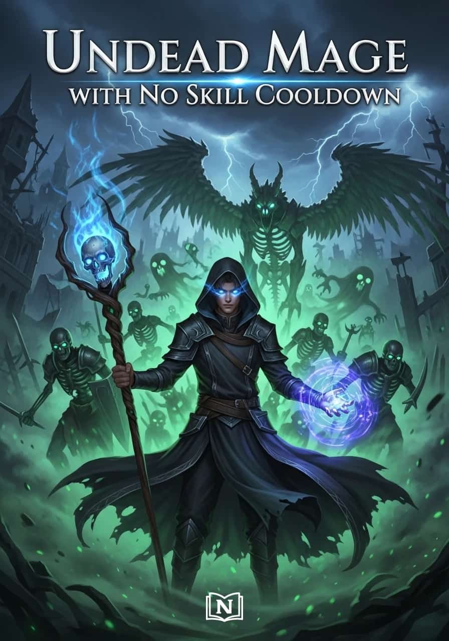 Undead Mage with No Skill Cooldown cover