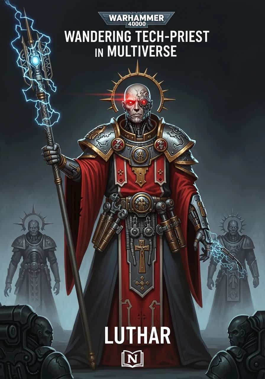 Wandering Tech-Priest in Multiverse cover