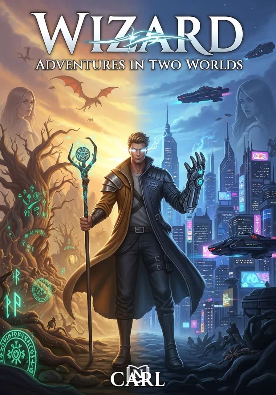 Wizard: Adventures in Two Worlds cover