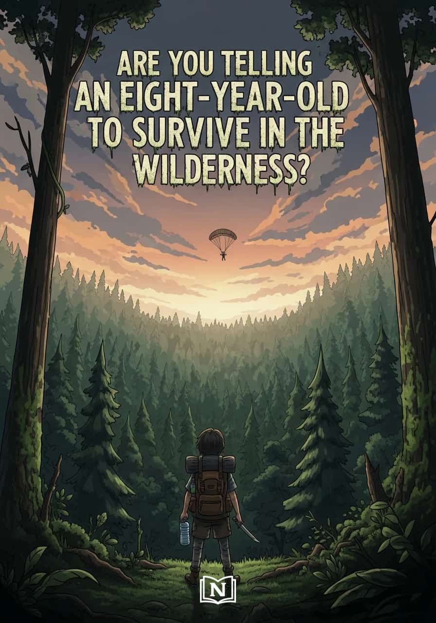 Are You Telling An Eight-Year-Old To Survive In The Wilderness? cover