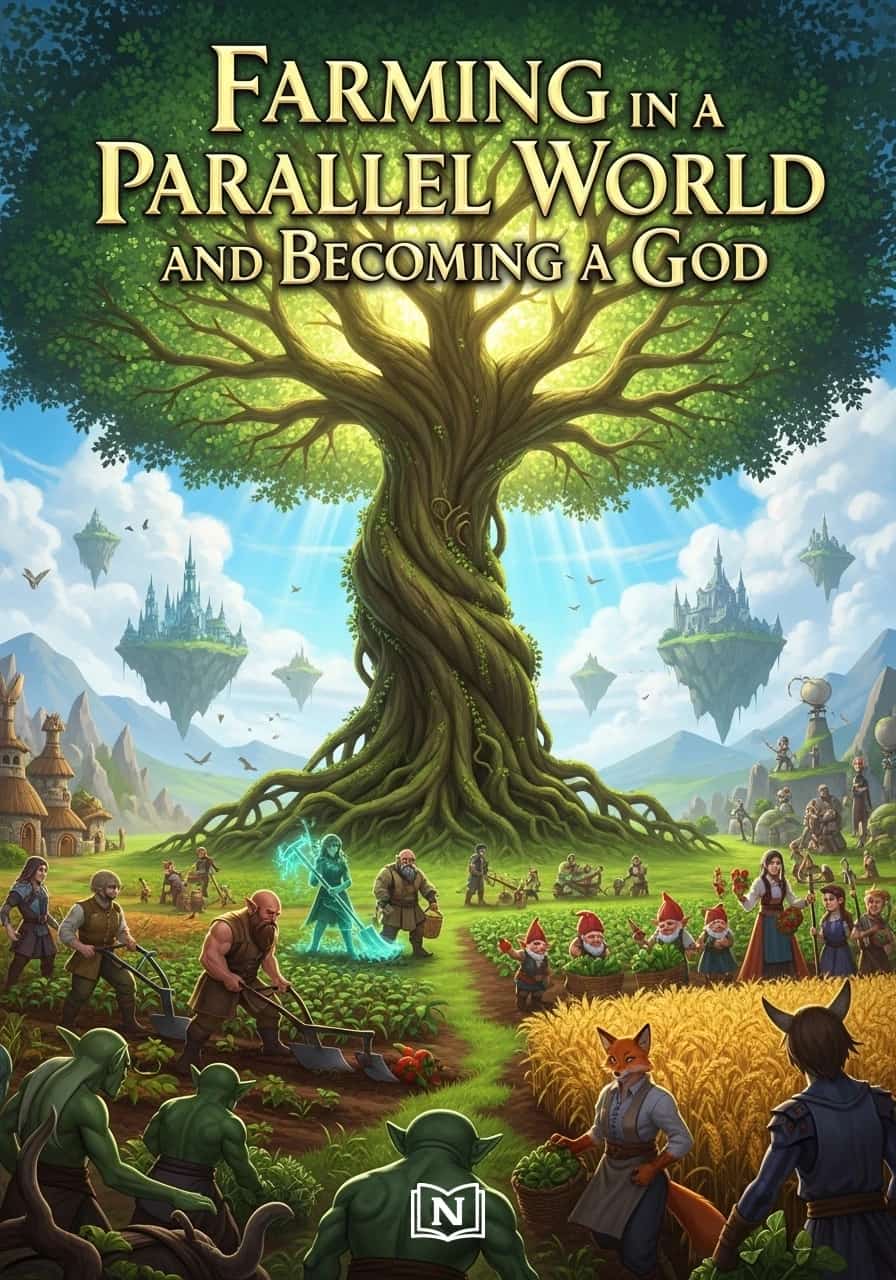 Farming in a Parallel World and Becoming a God cover