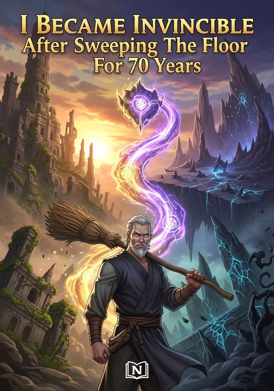 I Became Invincible After Sweeping The Floor For 70 Years cover