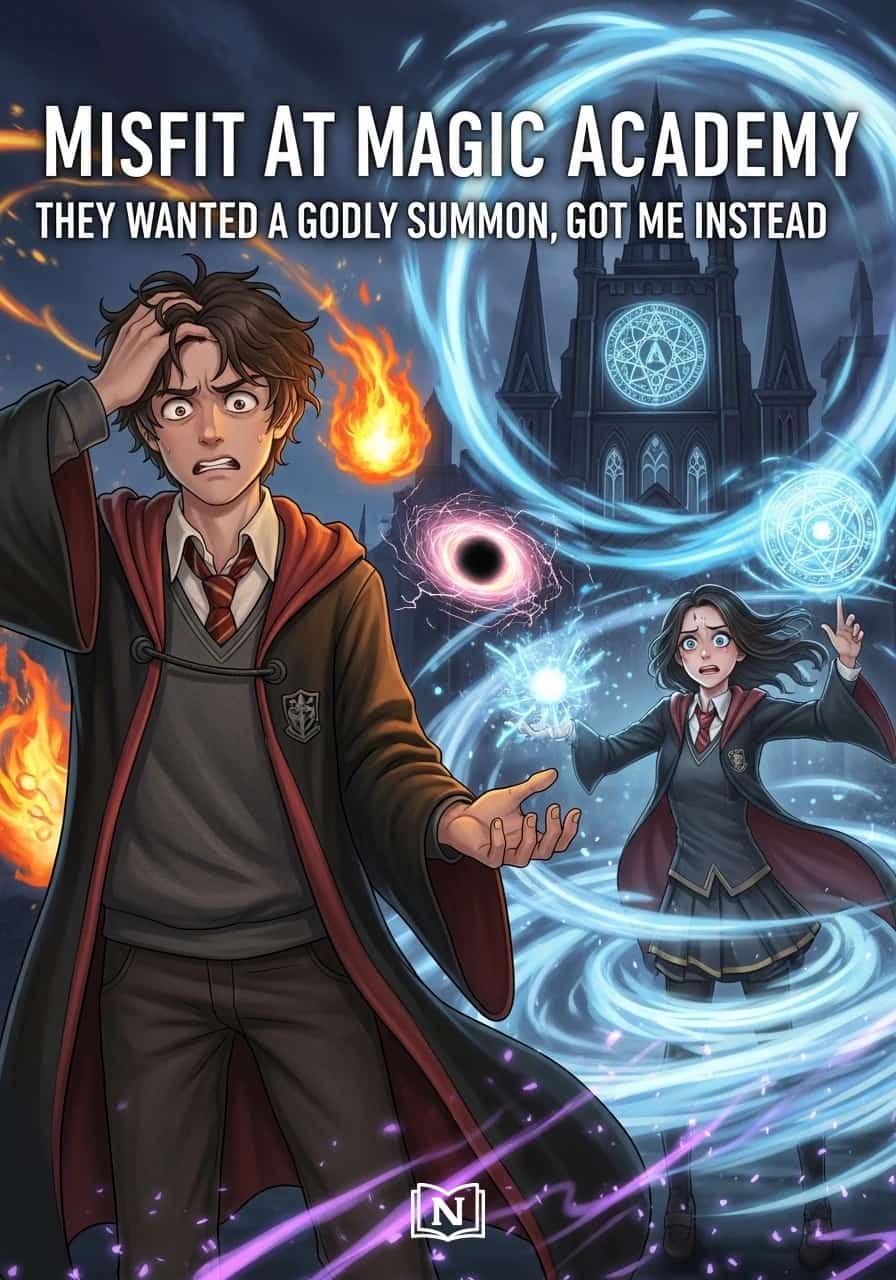 Misfit At Magic Academy: They Wanted a Godly Summon, Got Me Instead cover