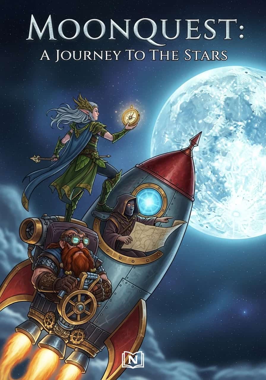 Moonquest: A Journey To The Stars cover