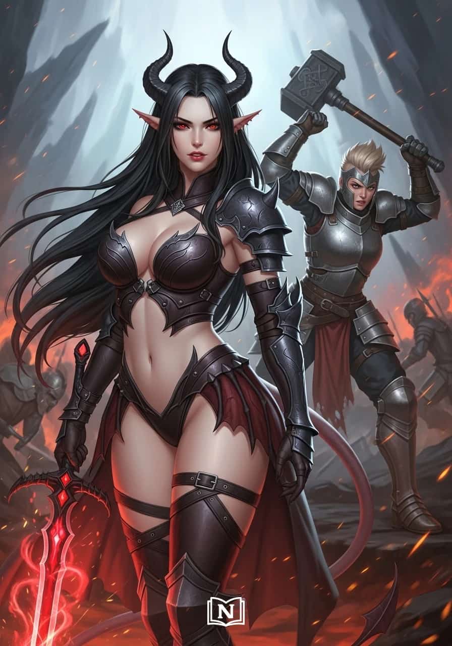 My Yandere Succubus Daughter is Mommy-Warrior's Natural Enemy cover