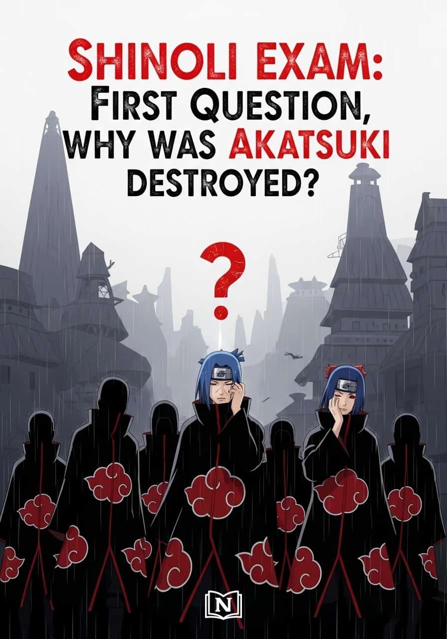 Shinobi Exam: First Question, Why Was Akatsuki Destroyed? cover
