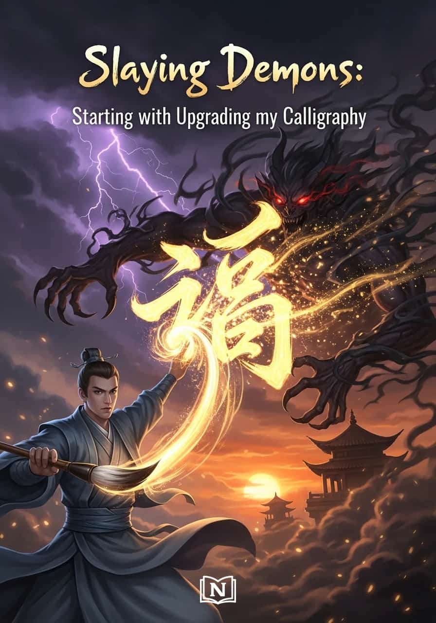 Slaying Demons: Starting with Upgrading my Calligraphy cover