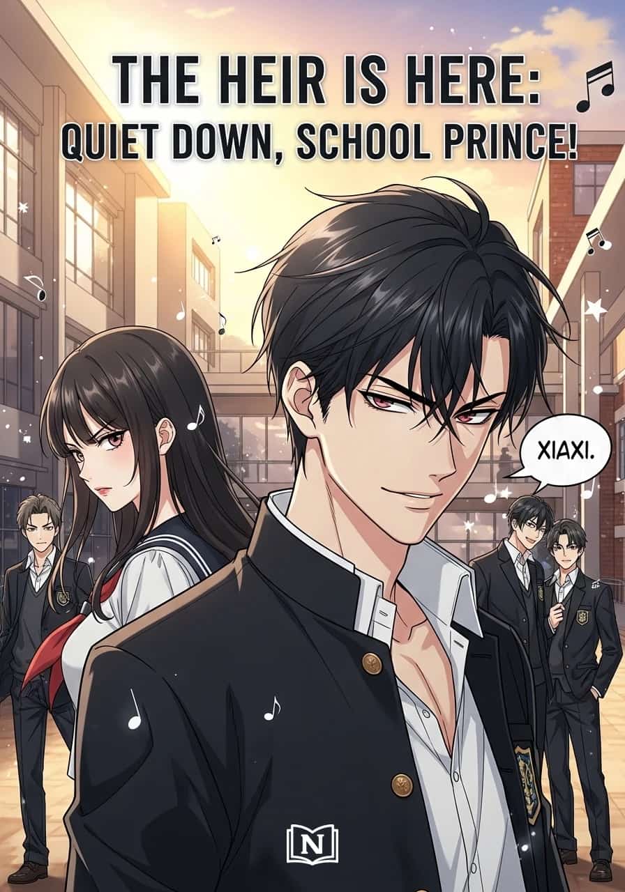 The Heir is Here: Quiet Down, School Prince! cover