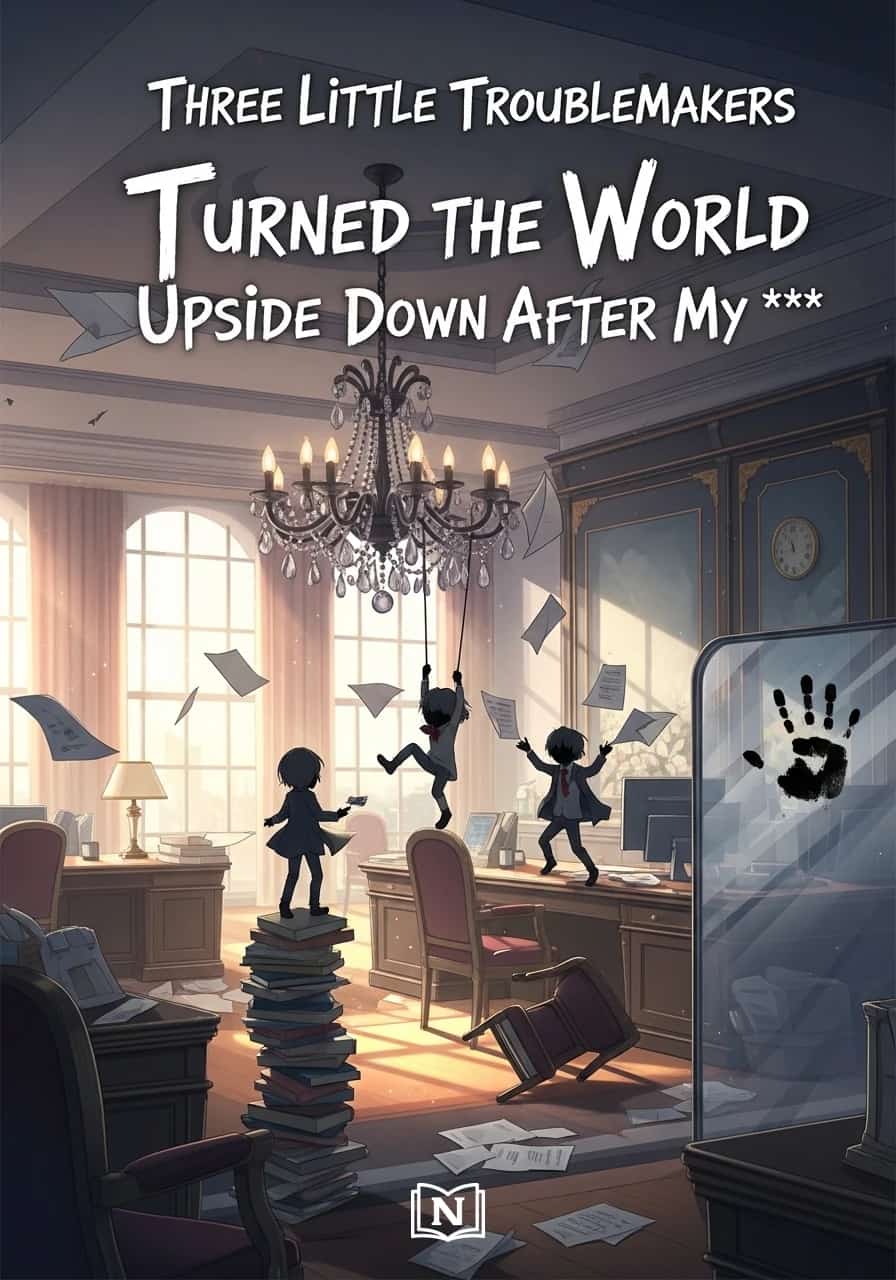 Three Little Troublemakers Turned the World Upside Down After My Divorce cover