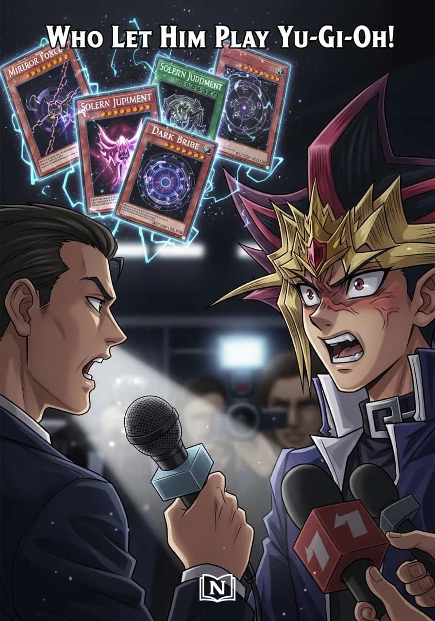 Who Let Him Play Yu-Gi-Oh! cover